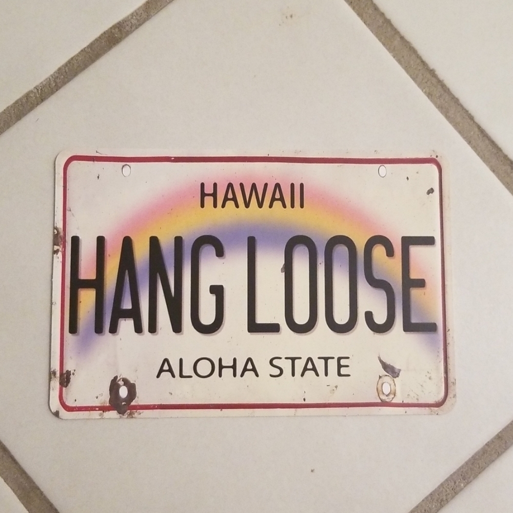 New! HAWAII Hang Loose Post Card